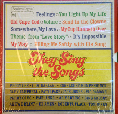 Various - They Sing The Songs (8xLP, Comp + Box)