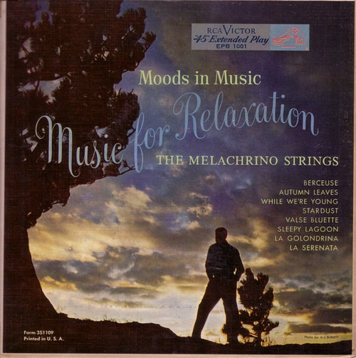 The Melachrino Strings - Music For Relaxation (2x7", Album, EP, Gat)