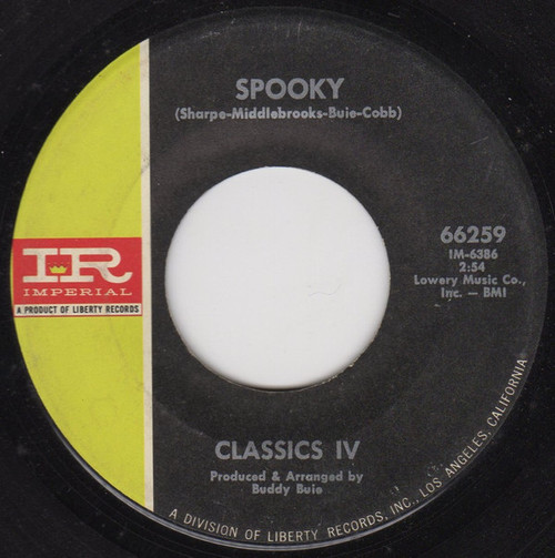 Classics IV* - Spooky (7", Single)