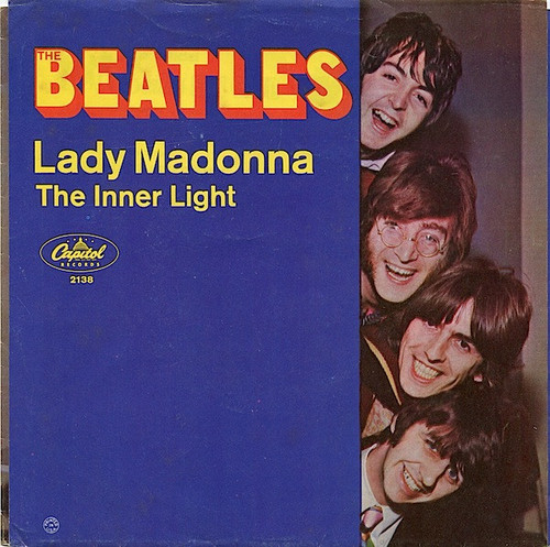 The Beatles - Lady Madonna / The Inner Light (7", Single, Mono, Scr)