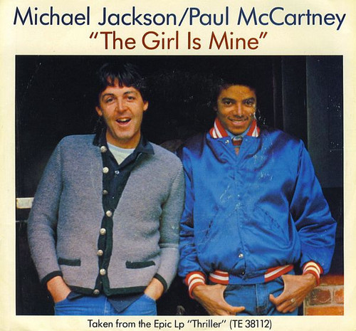 Michael Jackson / Paul McCartney - The Girl Is Mine (7", Single, Styrene, Ter)