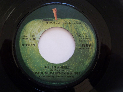 Paul McCartney & Wings* - Helen Wheels (7", Single, Jac)