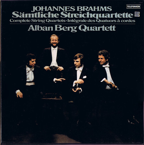 Johannes Brahms, Alban Berg Quartett - Sämtliche Streichquartette = Complete String Quartets = Intégrales Des Quatuors A Cordes (2xLP + Box)