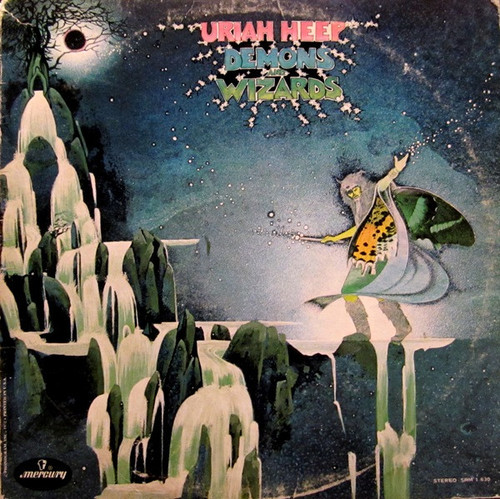 Uriah Heep - Demons And Wizards (LP, Album, Gat)