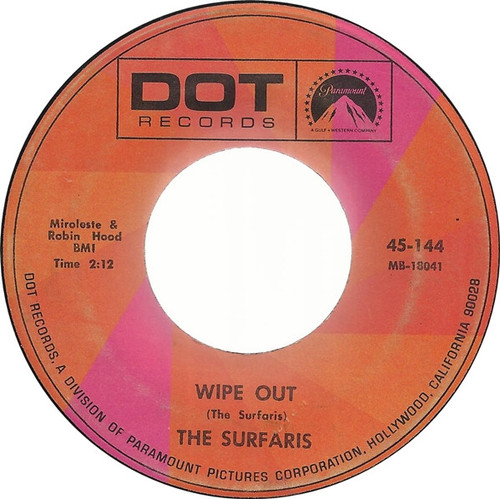 The Surfaris - Wipe Out (7", Single, RE)