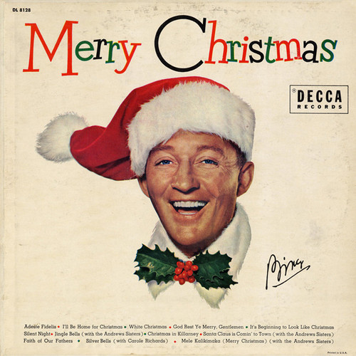 Bing Crosby - Merry Christmas (LP, Album, Mono, Glo)
