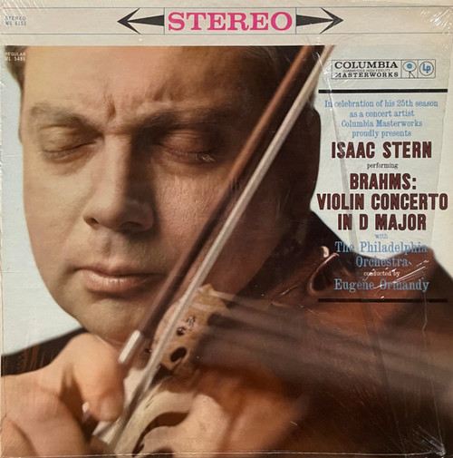 Brahms*, Isaac Stern - Violin Concerto In D Major (LP, Album, RP)