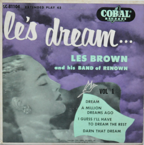 Les Brown And His Band Of Renown - Le's Dream... Vol 1 (7", EP)