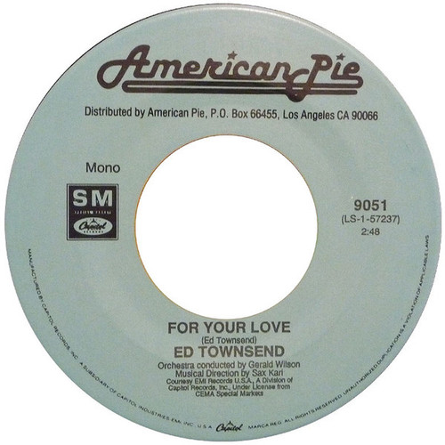 Ed Townsend, The Falcons - For Your Love / You're So Fine (7")