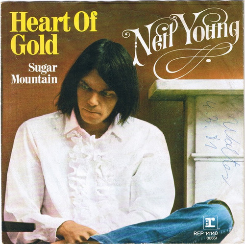 Neil Young - Heart Of Gold (7", Single, RE)