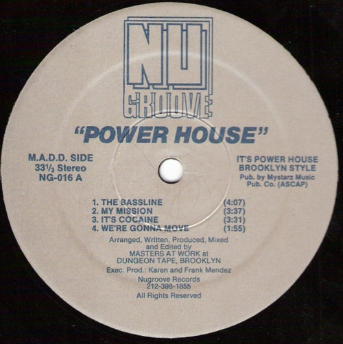 Masters At Work - Power House (12")