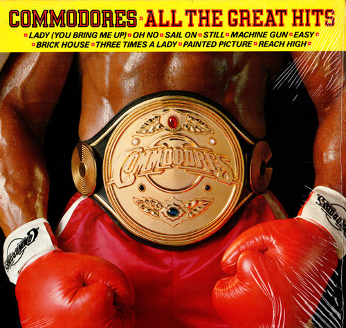 Commodores - All The Great Hits (LP, Comp, Car)