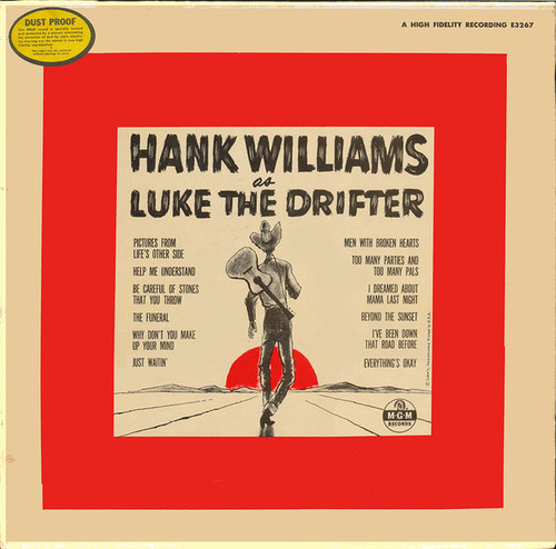 Hank Williams As Luke The Drifter - Hank Williams As "Luke The Drifter" (LP, Comp)