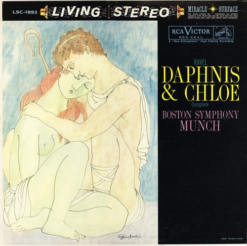 Ravel* — Boston Symphony*, Munch* - Daphnis & Chloe Complete (LP, Album)