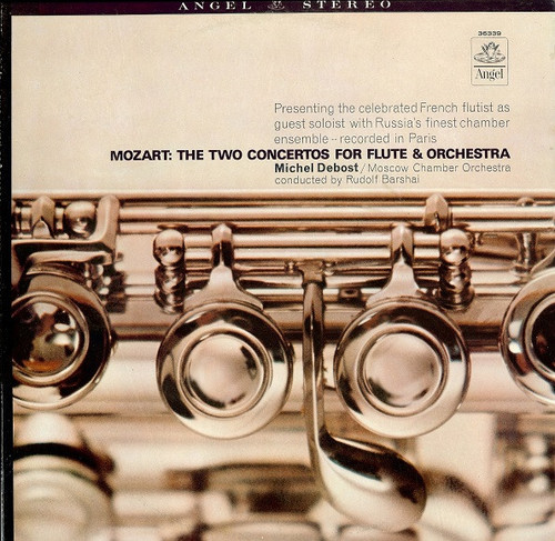 Mozart* - Michel Debost - Moscow Chamber Orchestra - Rudolf Barshai - The Two Flute Concertos For Flute & Orchestra (LP, Album)