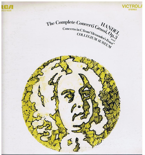 Georg Friedrich Händel, Collegium Aureum - The Complete Concerti Grossi, Op. 3 And Concerto In C From "Alexander´s Fest" (2xLP, Gat)