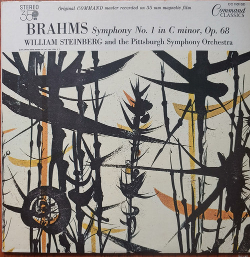 Brahms*, William Steinberg And The Pittsburgh Symphony Orchestra* - Symphony No. 1 In C Minor (LP, RE)