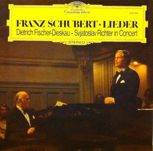 Franz Schubert, Dietrich Fischer-Dieskau - Svjatoslav Richter* - Lieder  (LP)