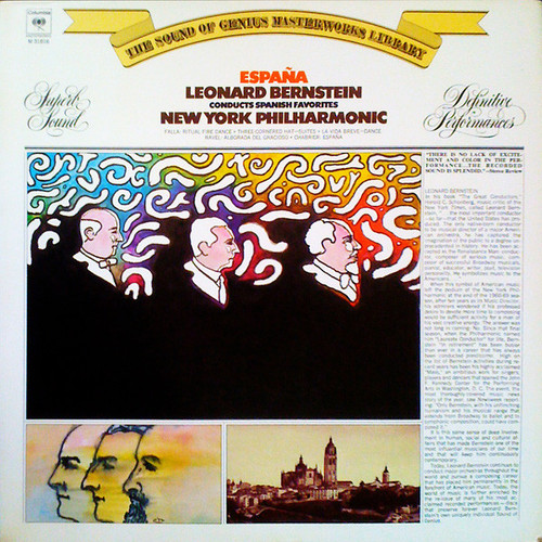 Leonard Bernstein Conducts Spanish Favorites New York Philharmonic* - España (LP)