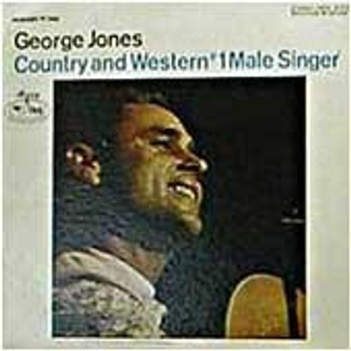 George Jones (2) - Country And Western #1 Male Singer (LP, Album, RE)