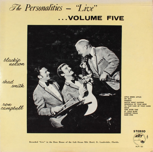 The Personalities (4) - The Personalities - "Live" ...Volume Five (LP)
