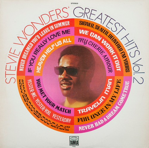Stevie Wonder - Stevie Wonder's Greatest Hits Vol. 2 (LP, Comp, Sup)