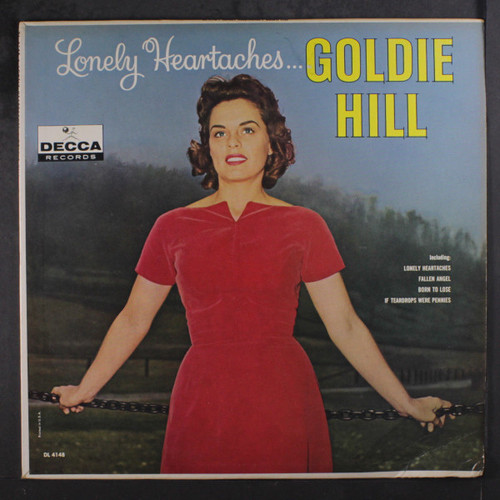 Goldie Hill - Lonely Heartaches (LP, Album, Mono)
