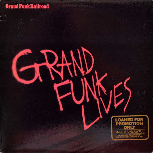 Grand Funk Railroad - Grand Funk Lives (LP, Album, Eur)