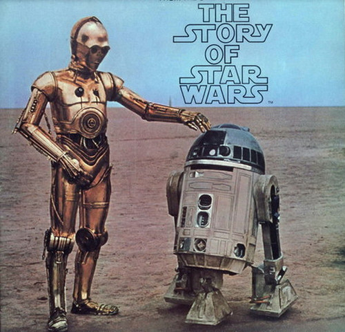 Original Cast* With Narration By Roscoe Lee Browne* - The Story Of Star Wars (LP, Album, San)