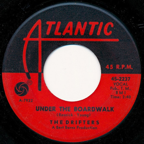 The Drifters - Under The Boardwalk (7", Single)