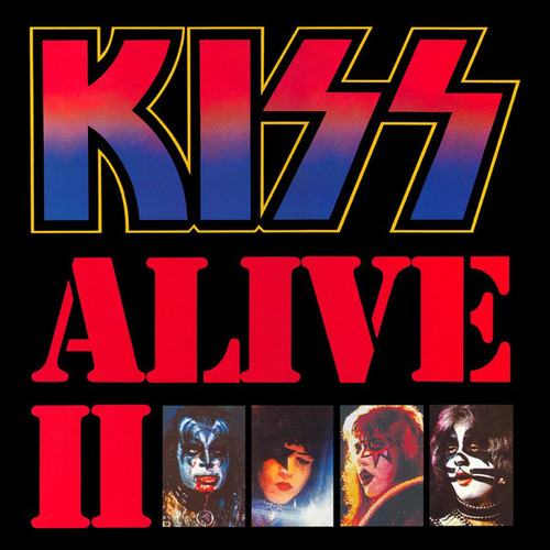 Kiss - Alive II (2xLP, Album, Kee)