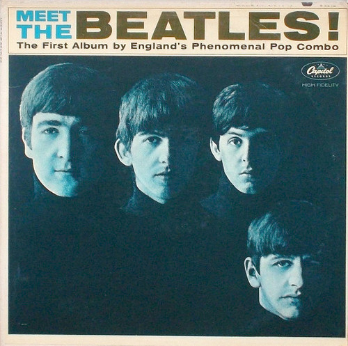 The Beatles - Meet The Beatles! (LP, Album, Mono, Pin) - BullTrax 