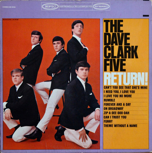 The Dave Clark Five - The Dave Clark Five Return! (LP, Album)