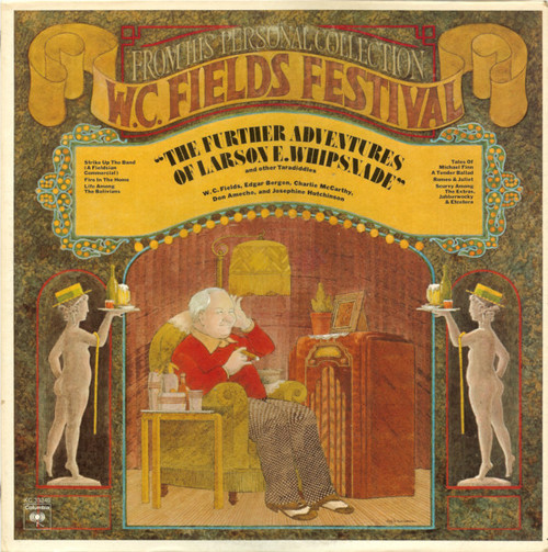 W.C. Fields - The Further Adventures Of Larson E. Whipsnade And Other Taradiddles (LP, Mono, Pit)