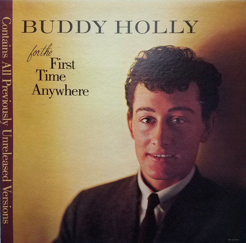 Buddy Holly - For The First Time Anywhere (LP, Album, Glo)
