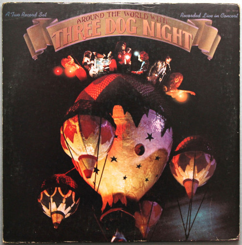 Three Dog Night - Around The World With Three Dog Night (2xLP, Album, Club, RP, RCA)