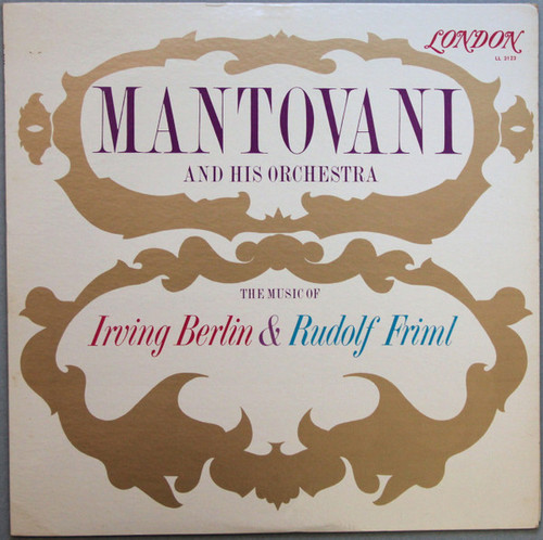 Mantovani And His Orchestra - The Music Of Irving Berlin & Rudolf Friml (LP, Mono, RP)