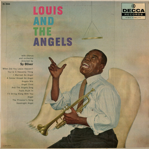 Louis Armstrong - Louis And The Angels (LP, Album)