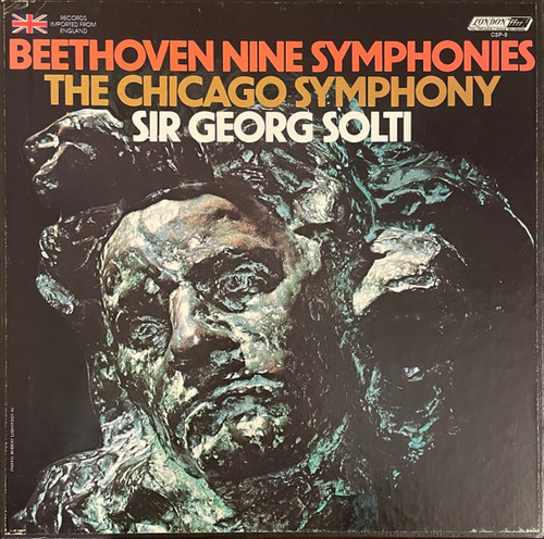 Beethoven* - Chicago Symphony Orchestra* / Sir Georg Solti* - The Nine Symphonies (9xLP, Comp + Box)