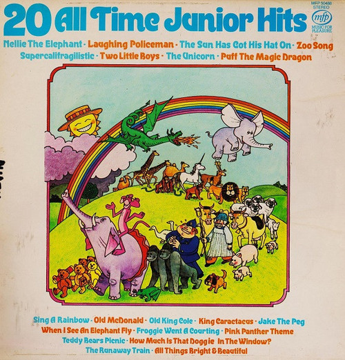 Various - 20 All Time Junior Hits (LP, Comp, Mono)