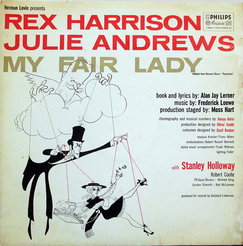 Rex Harrison, Julie Andrews - My Fair Lady (LP, Mono)