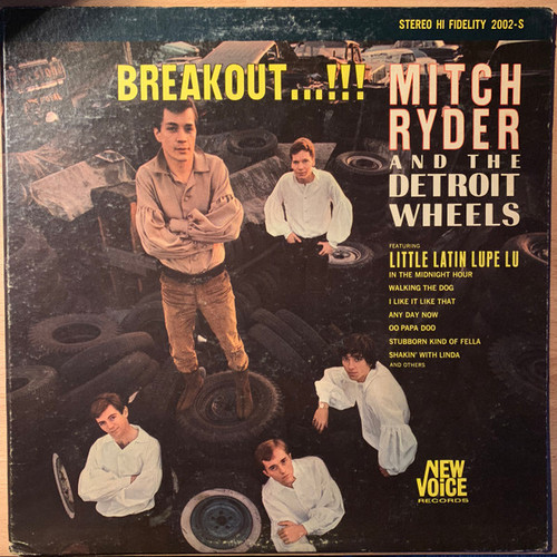 Mitch Ryder And The Detroit Wheels* - Breakout...!!! (LP, Album)