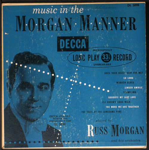 Russ Morgan (2) - Music In The Morgan Manner (10", Album)