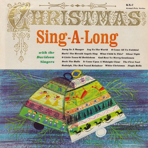 The Davidson Singers - Christmas Sing Along (LP)
