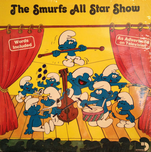 The Smurfs (2) - The Smurfs All Star Show (LP, Album)