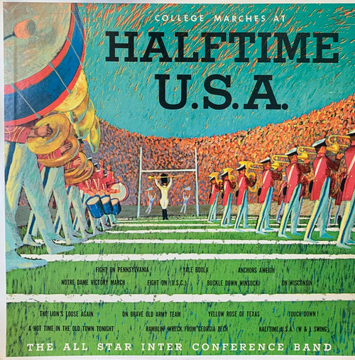 All Star Inter Conference Band - Halftime U.S.A. (LP, Col)