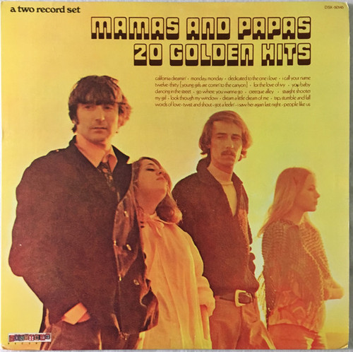 The Mamas & The Papas - 20 Golden Hits (2xLP, Comp, RP, Gat)