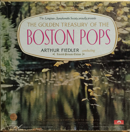 Arthur Fiedler / The Boston Pops Orchestra - The Golden Treasury Of The Boston Pops (6xLP, Comp + Box, Ltd)