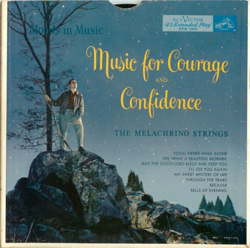 The Melachrino Strings - Music For Courage And Confidence (2x7", Album, EP, Ind)