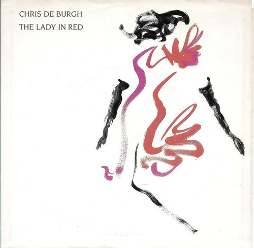 Chris De Burgh - The Lady In Red (7", Single, Pre)